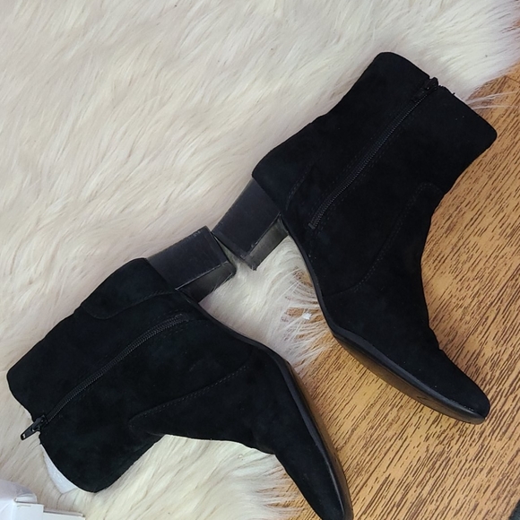 COPY - Nine West Solaris black suede boots 7m - Picture 3 of 8